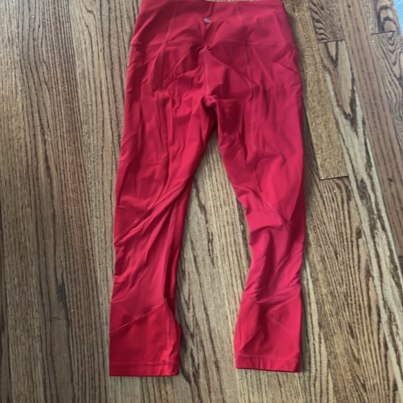 Lululemon red leggings - Picture 3 of 6